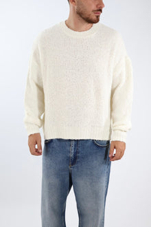 Maglione boucle cropped fit  M65 OVERD