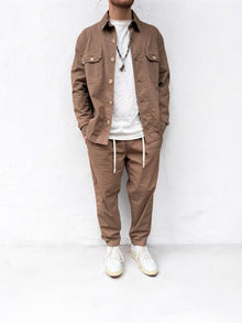 Pantalone coulisse goffrato BL11
