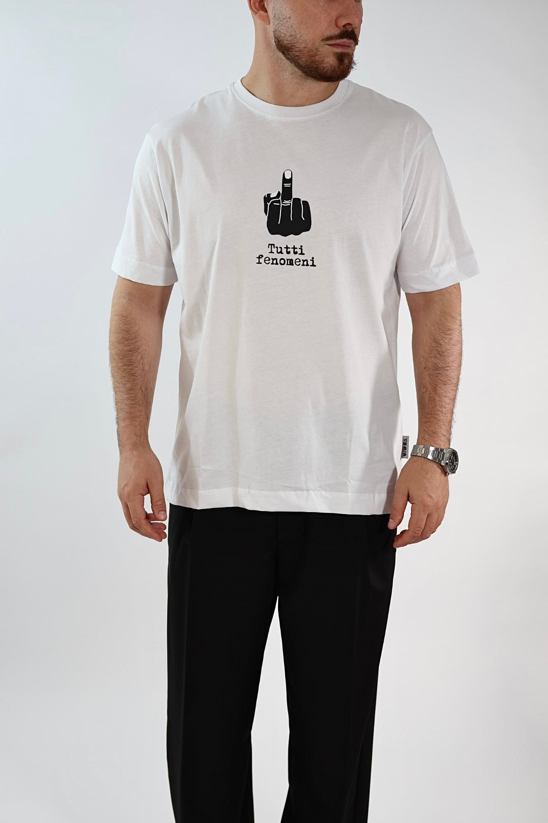T-shirt dito medio 083n BERNA