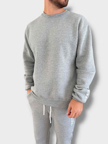 Felpa girocollo logo 020 BERNA