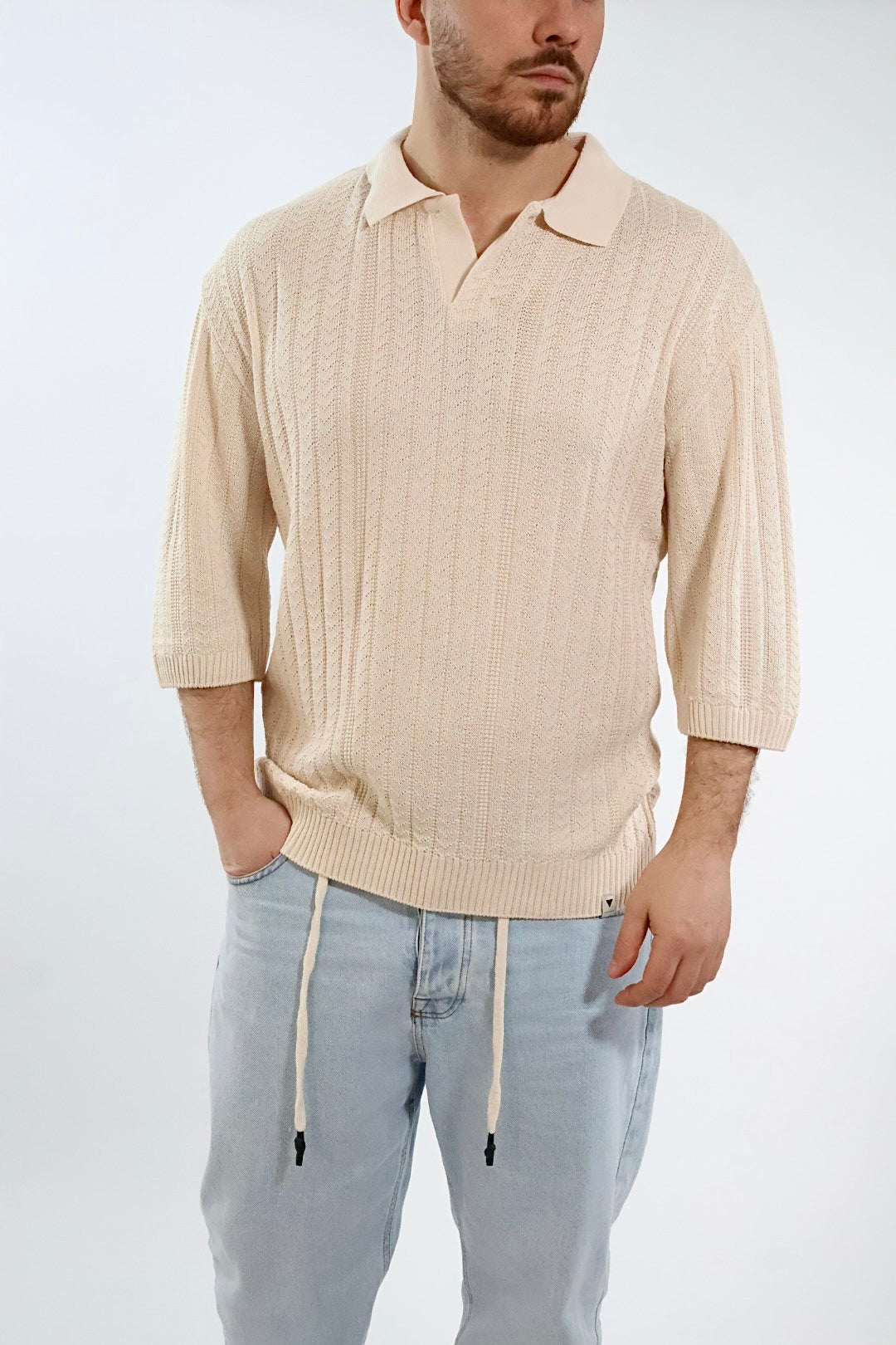 T-shirt  polo in maglia derby KIM 49 WHY NOT BRAND