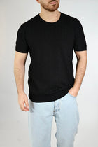 T-shirt in maglia ricamo 330 GIANNI LUPO