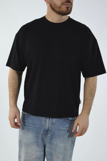 T-shirt misto viscosa cropped  F40 OVER-D