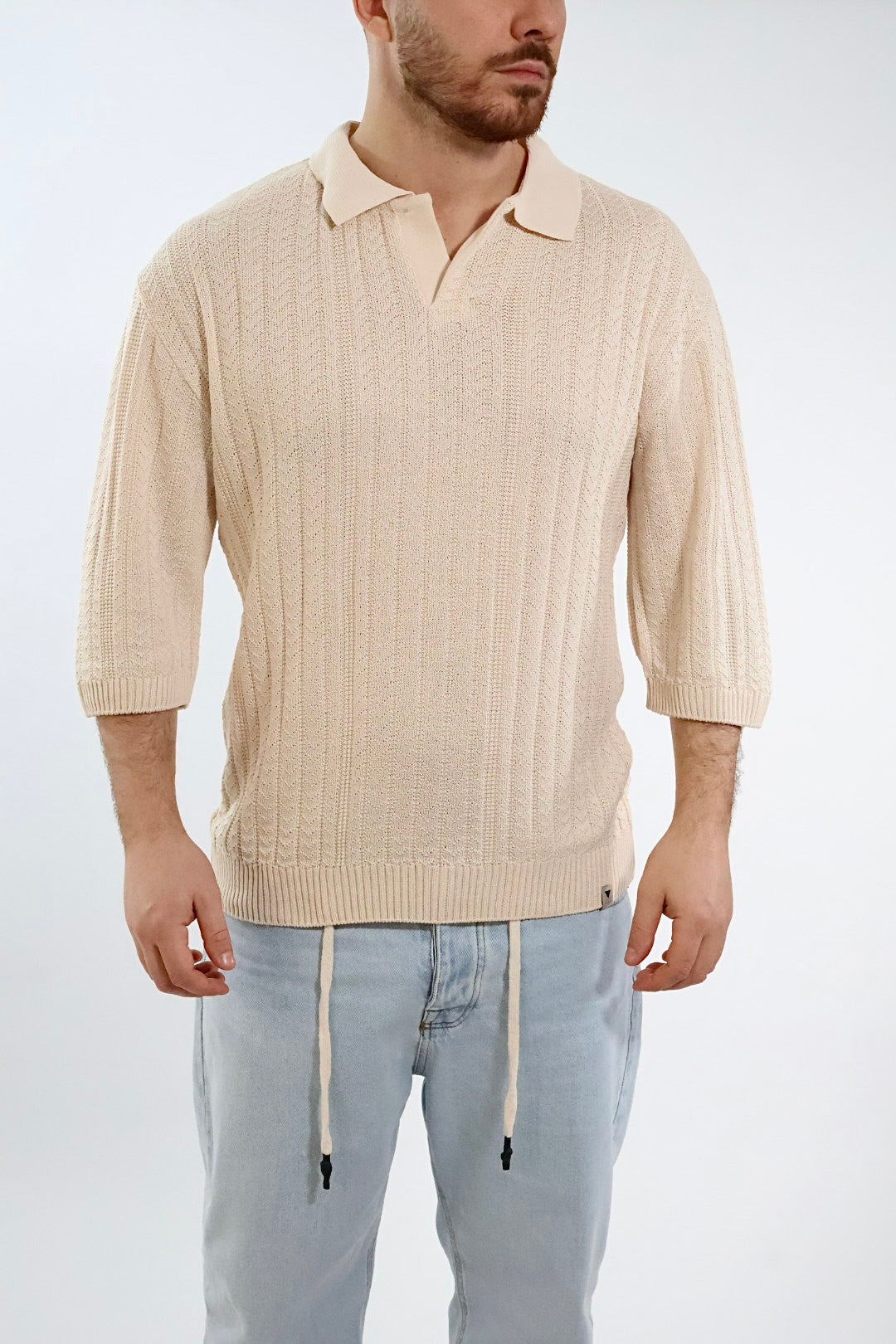 T-shirt  polo in maglia derby KIM 49 WHY NOT BRAND