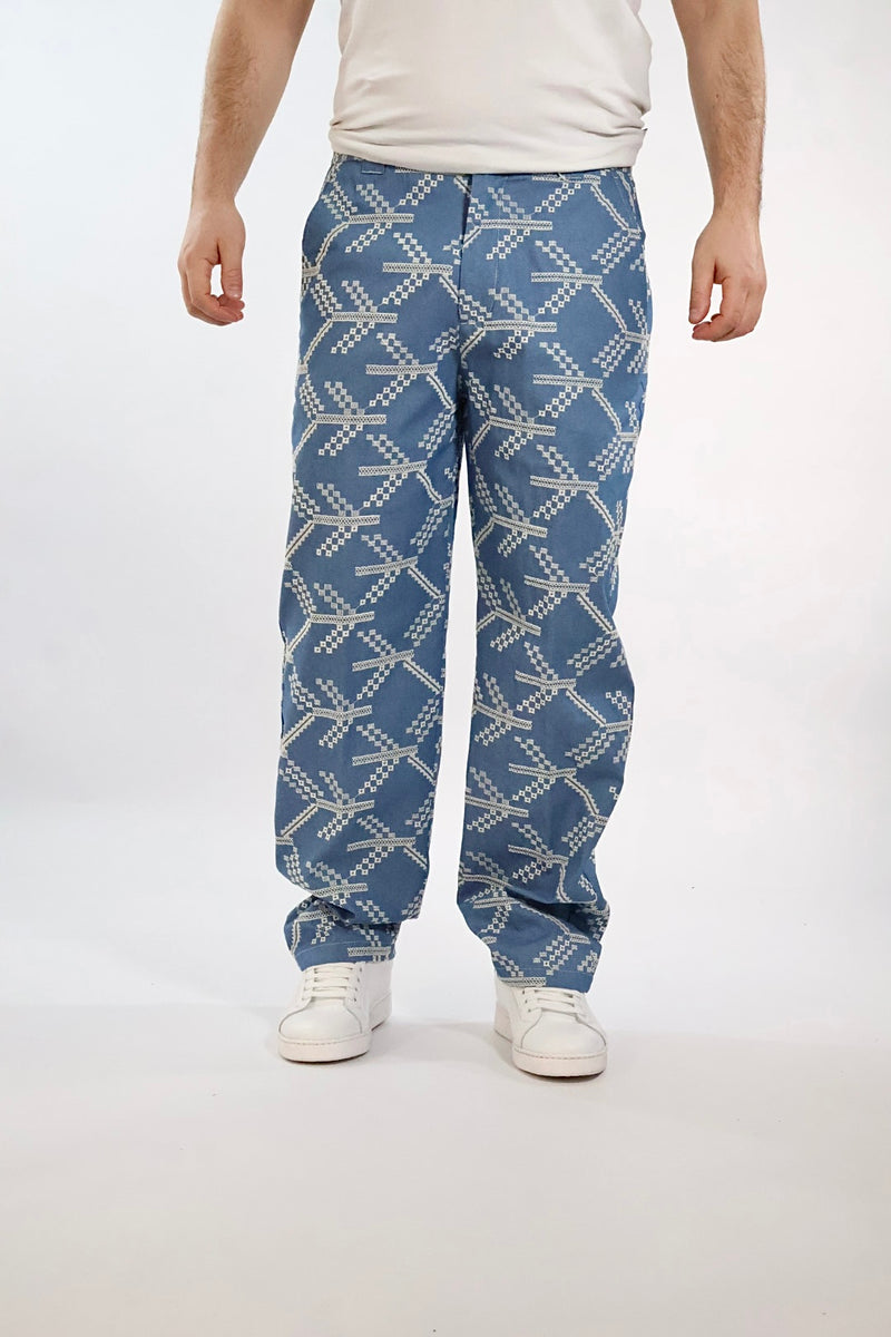 Pantalone ricamato 370 BERNA