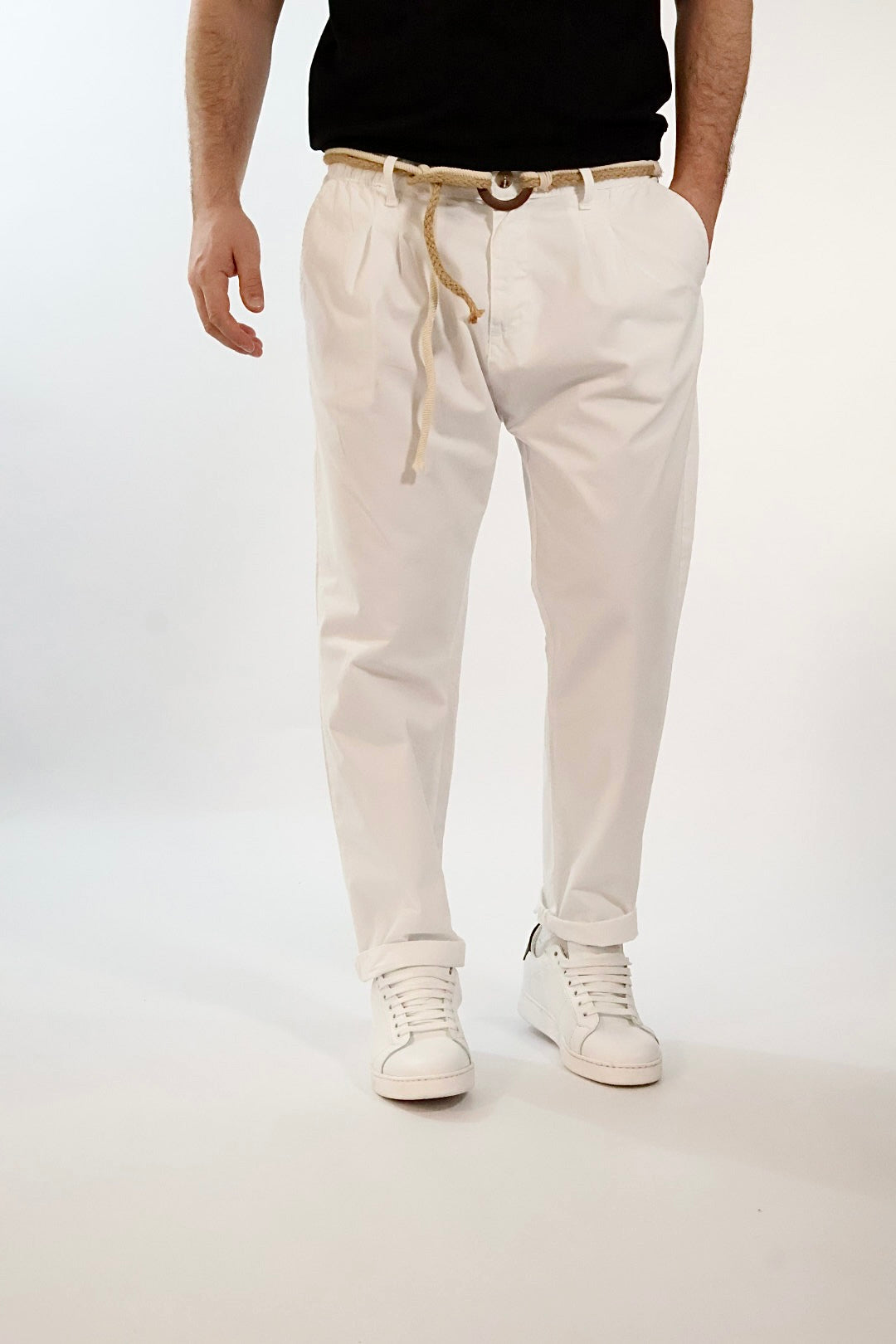 Pantalone 2 pence tapered fit   P61 OVER-D
