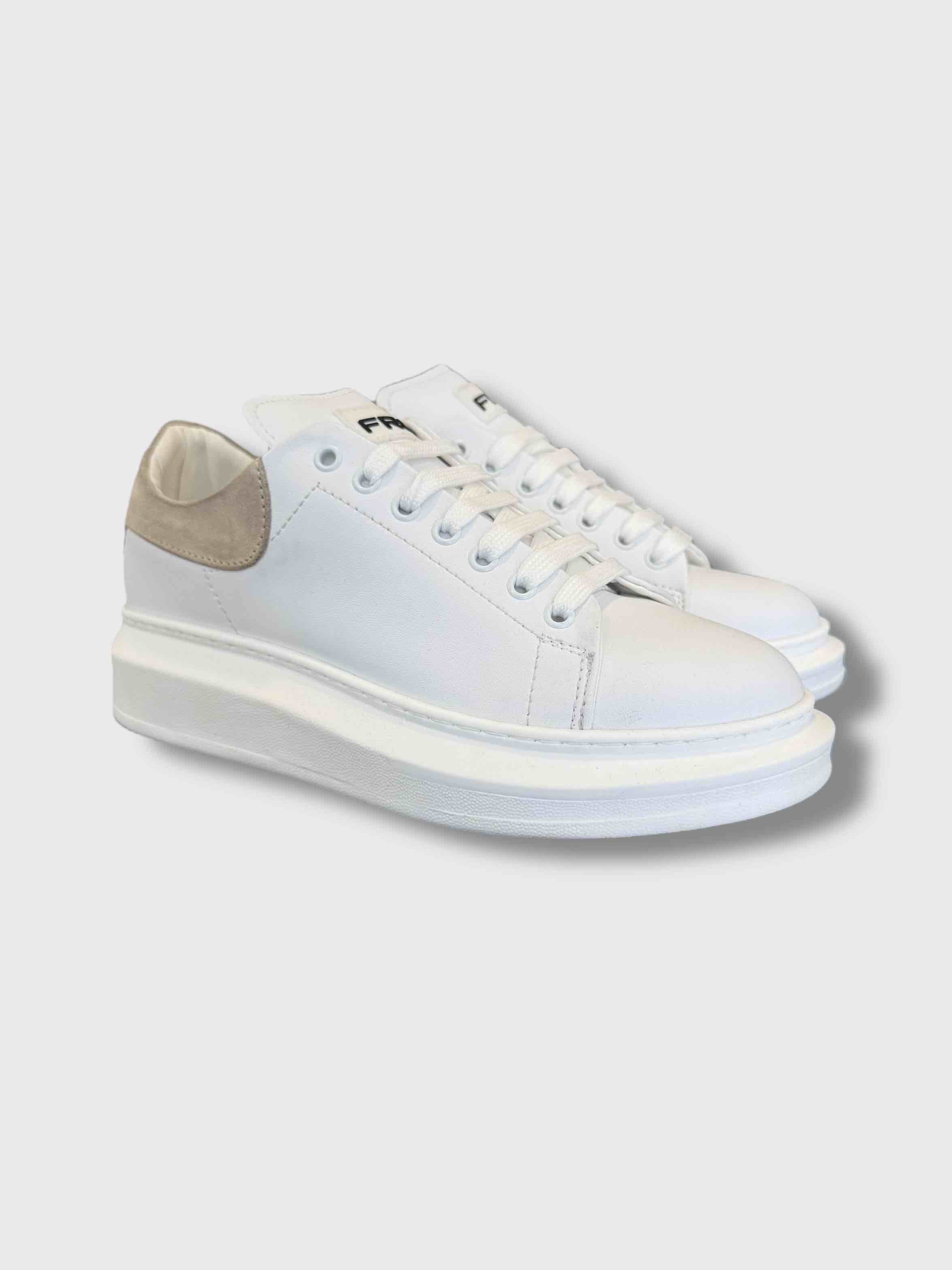 SCARPE RETRO BEIGE CAMOSCIO FR09