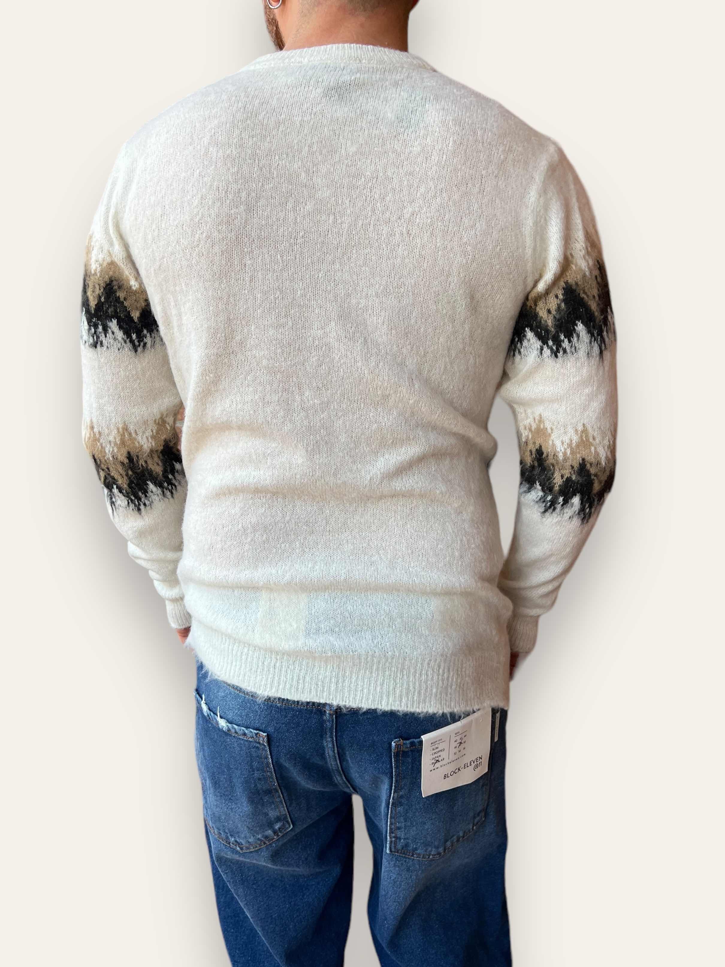 Maglione Jacquard BL11