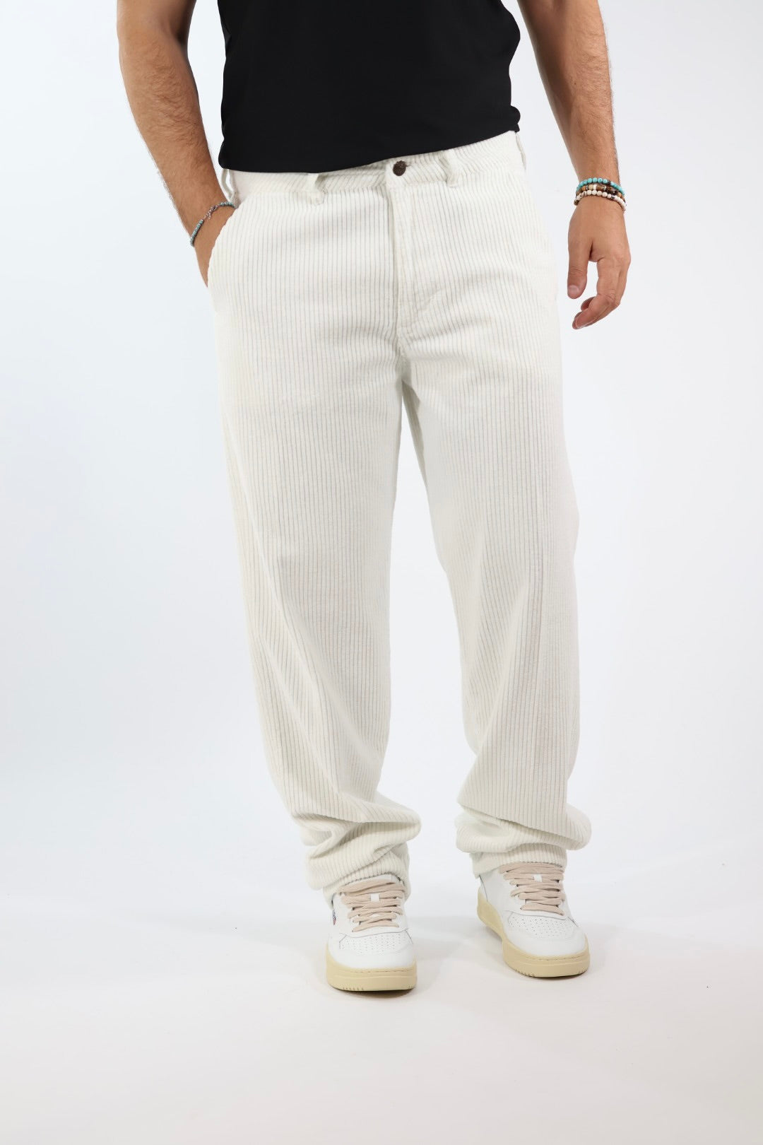Pantalone velluto Meleda chino loose RV5BIA PONT