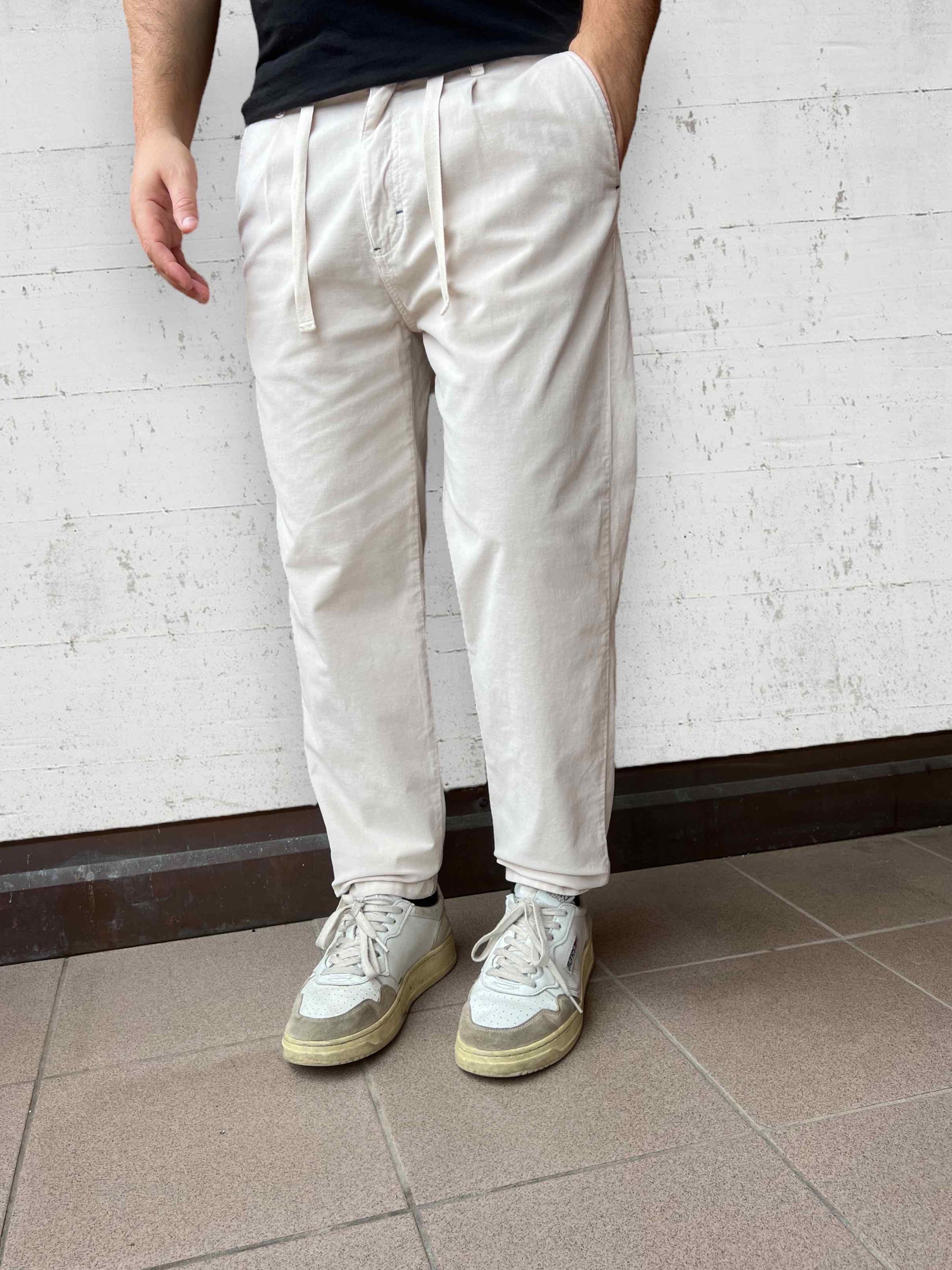 Pantalone velluto liscio BL11