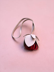 Portachiavi charm ecopelle tulipano ZOLYRA