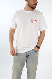 T shirt scritta ricamo  6192 J.W