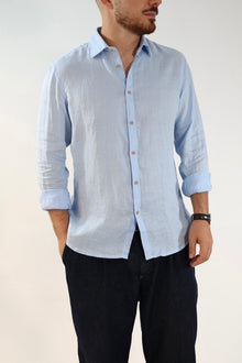 Camicia french puro lino  lin22 WHY NOT BRAND