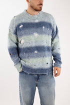 Maglione lana cropped buchi 273 BERNA