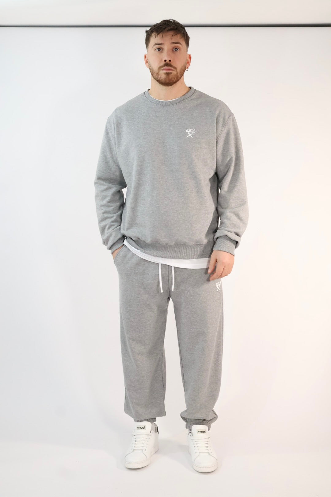 Felpa girocollo basic 053 BERNA