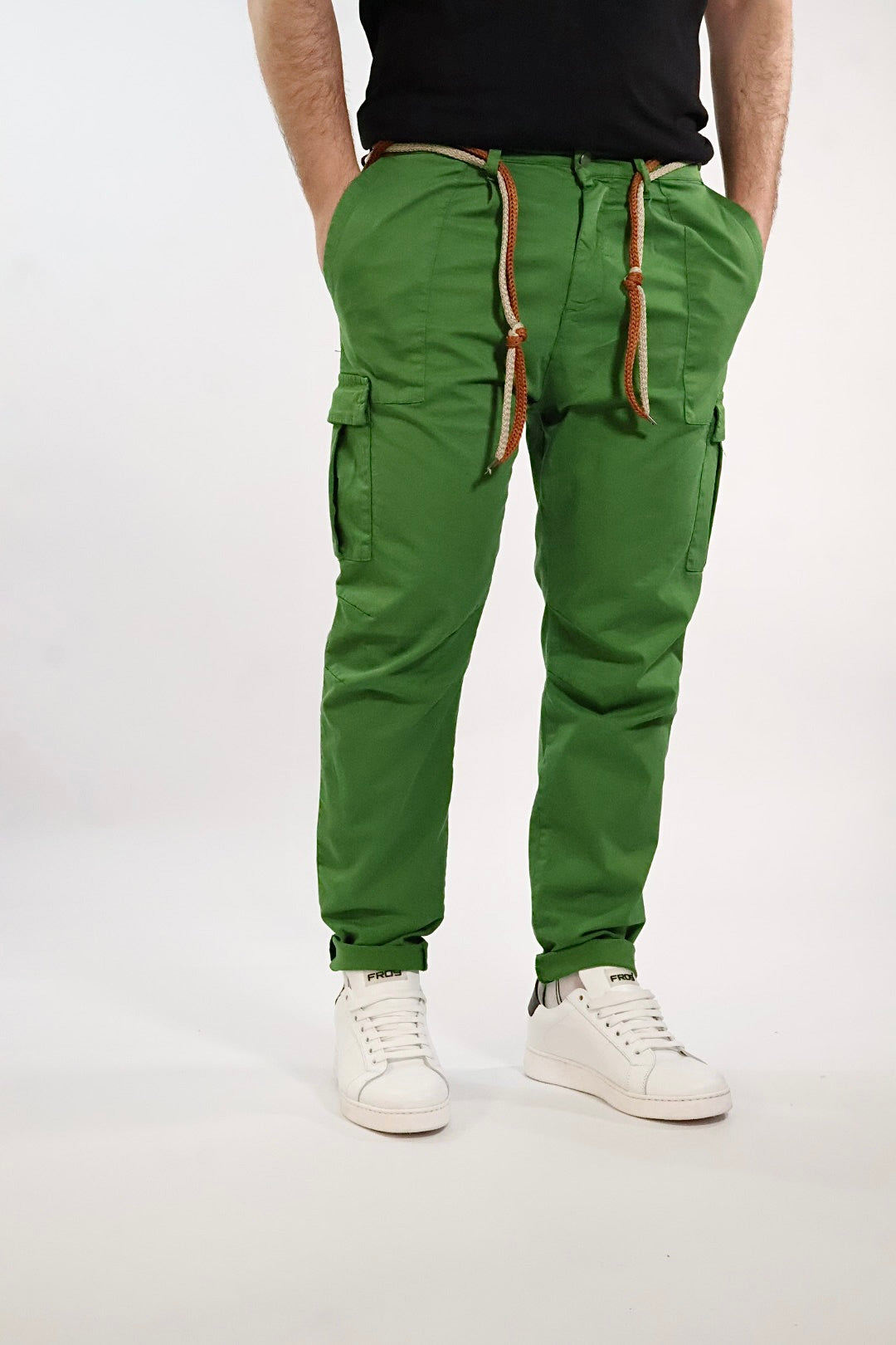 Pantalone cargo tapered fit P64 OVER-D