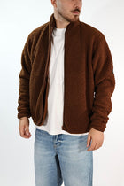 Giubbino BL7458162 teddy full zip moro BL11
