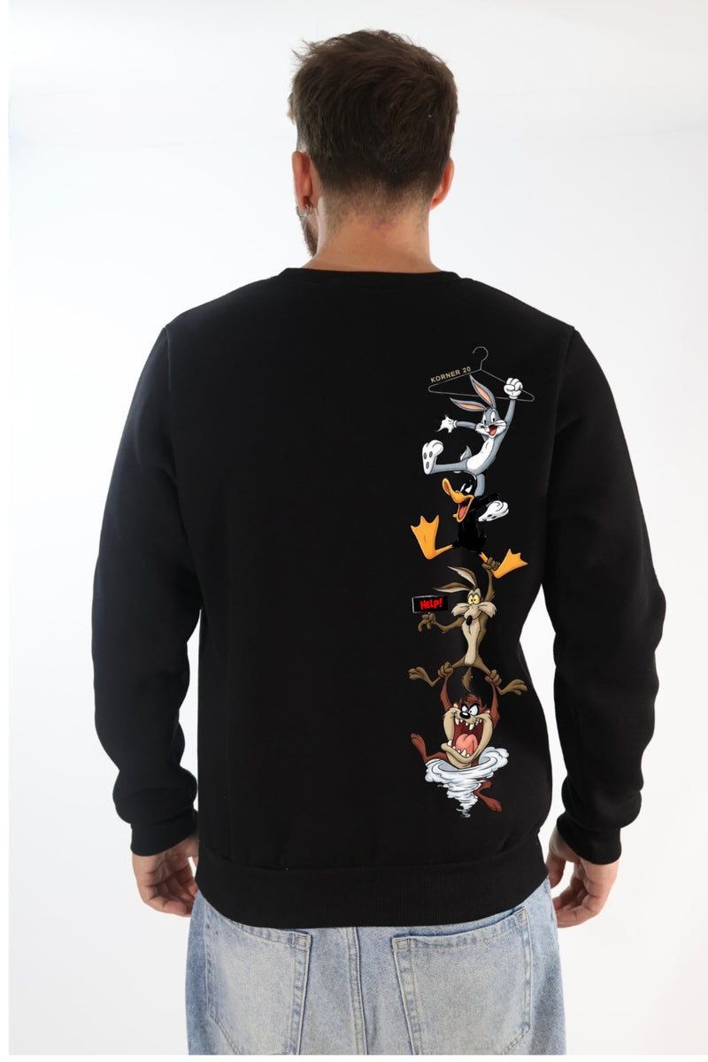 Felpa Looney girocollo KORNER20
