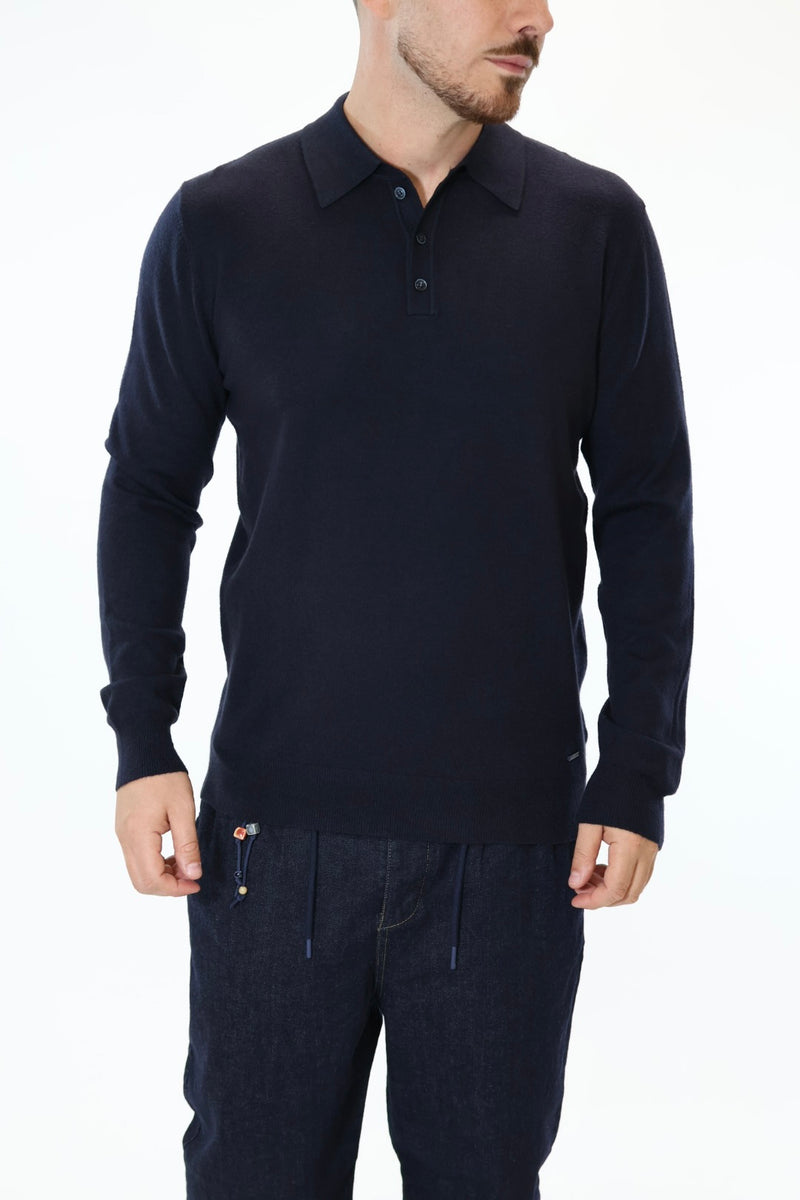 Polo 508S misto viscosa slim fit GIANNI LUPO