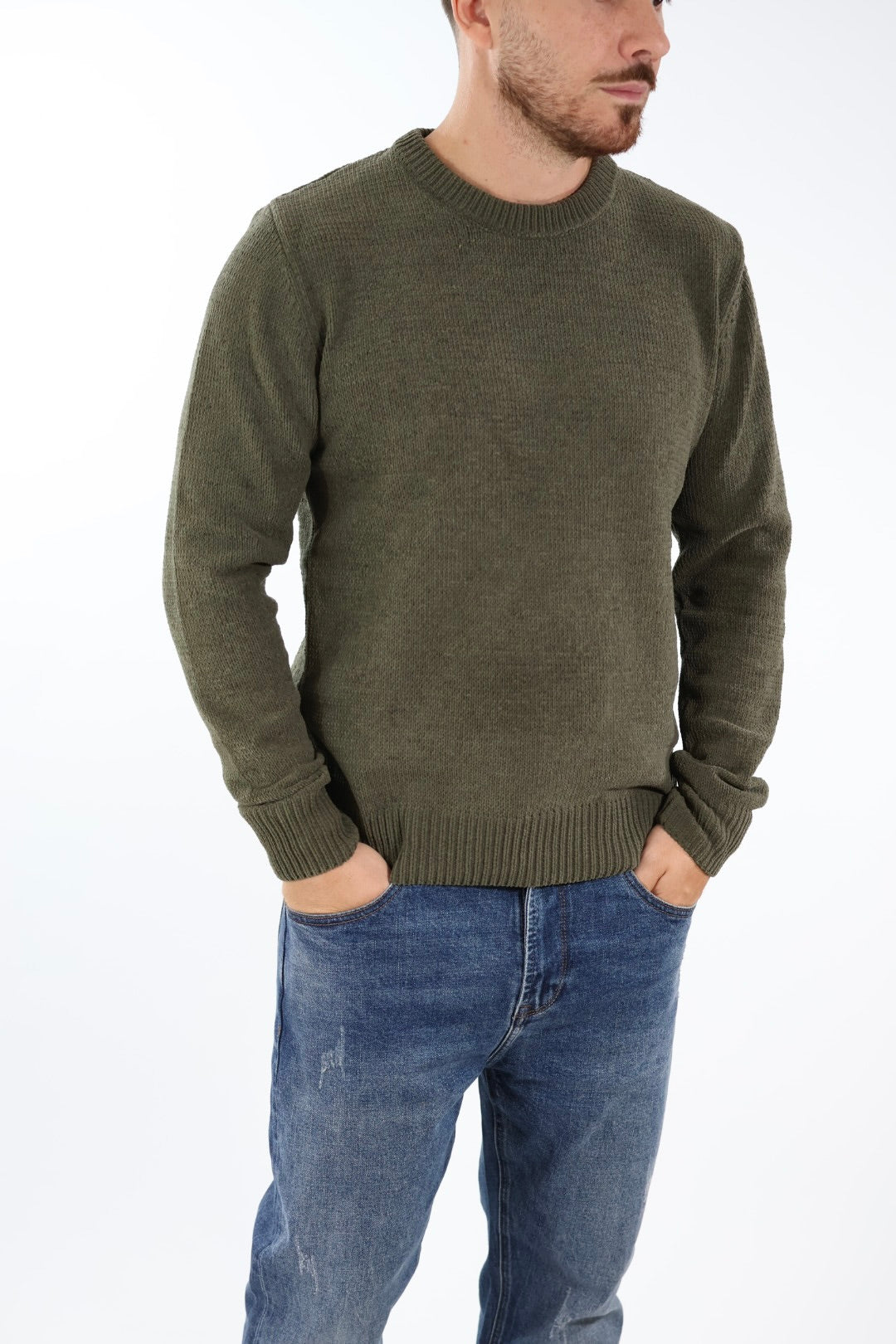 Maglione ciniglia regular 535S GIANNI LUPO