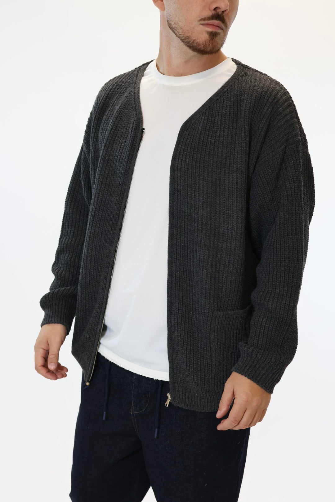 Cardigan M60 full zip relaxed fit OVERD