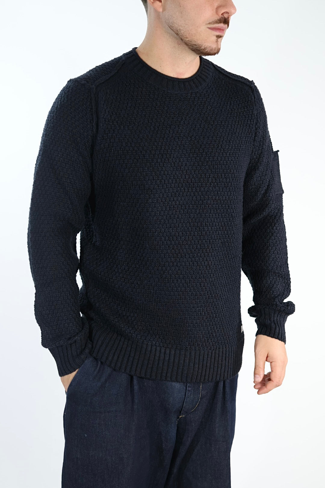Maglioncino rossi63 girocollo slub  BL11
