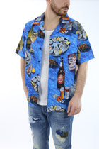 Camicia cotone m/m oyster 821 PROPAGANDA