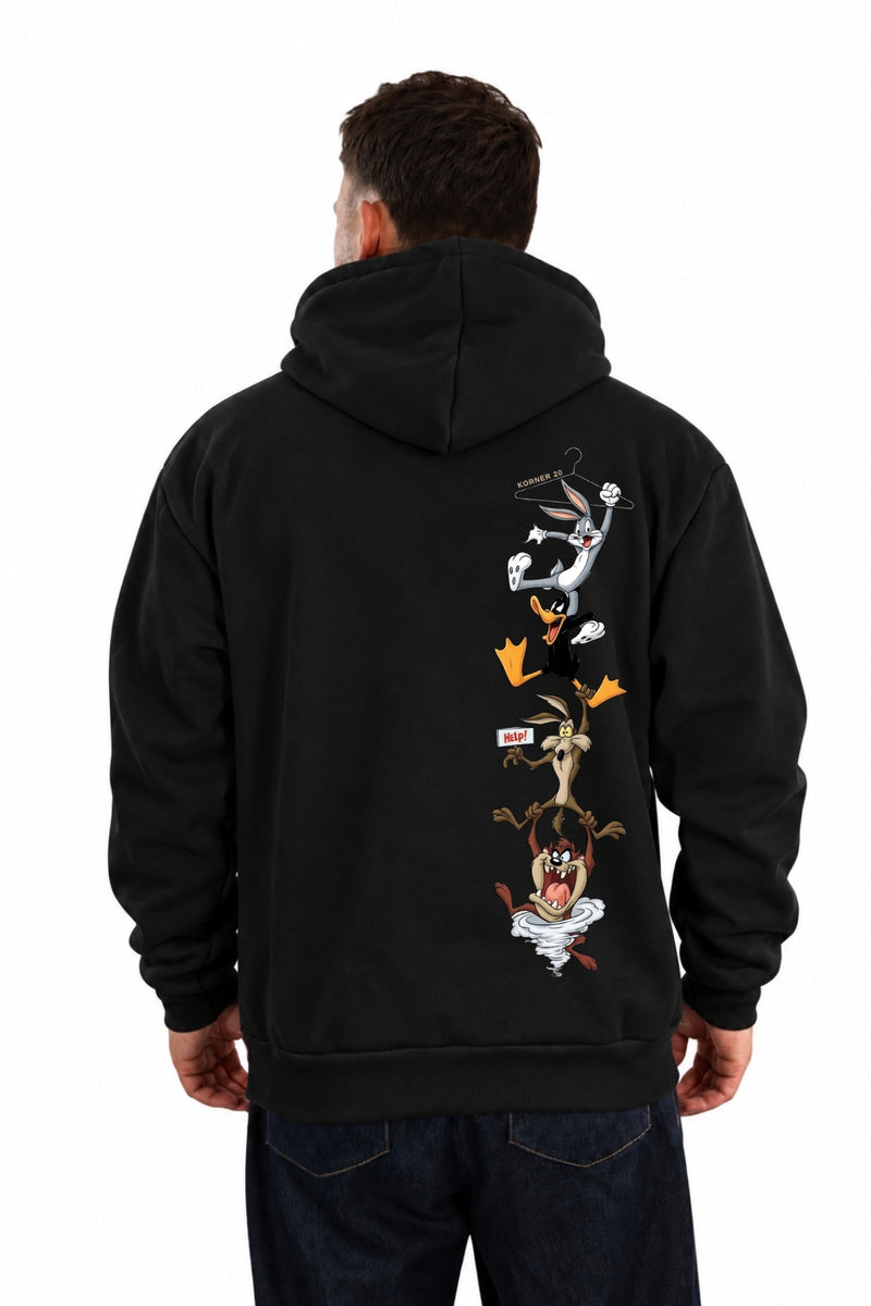 Felpa Looney cappuccio KORNER20