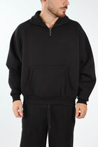 Felpa mezza zip bl26010001 BL11