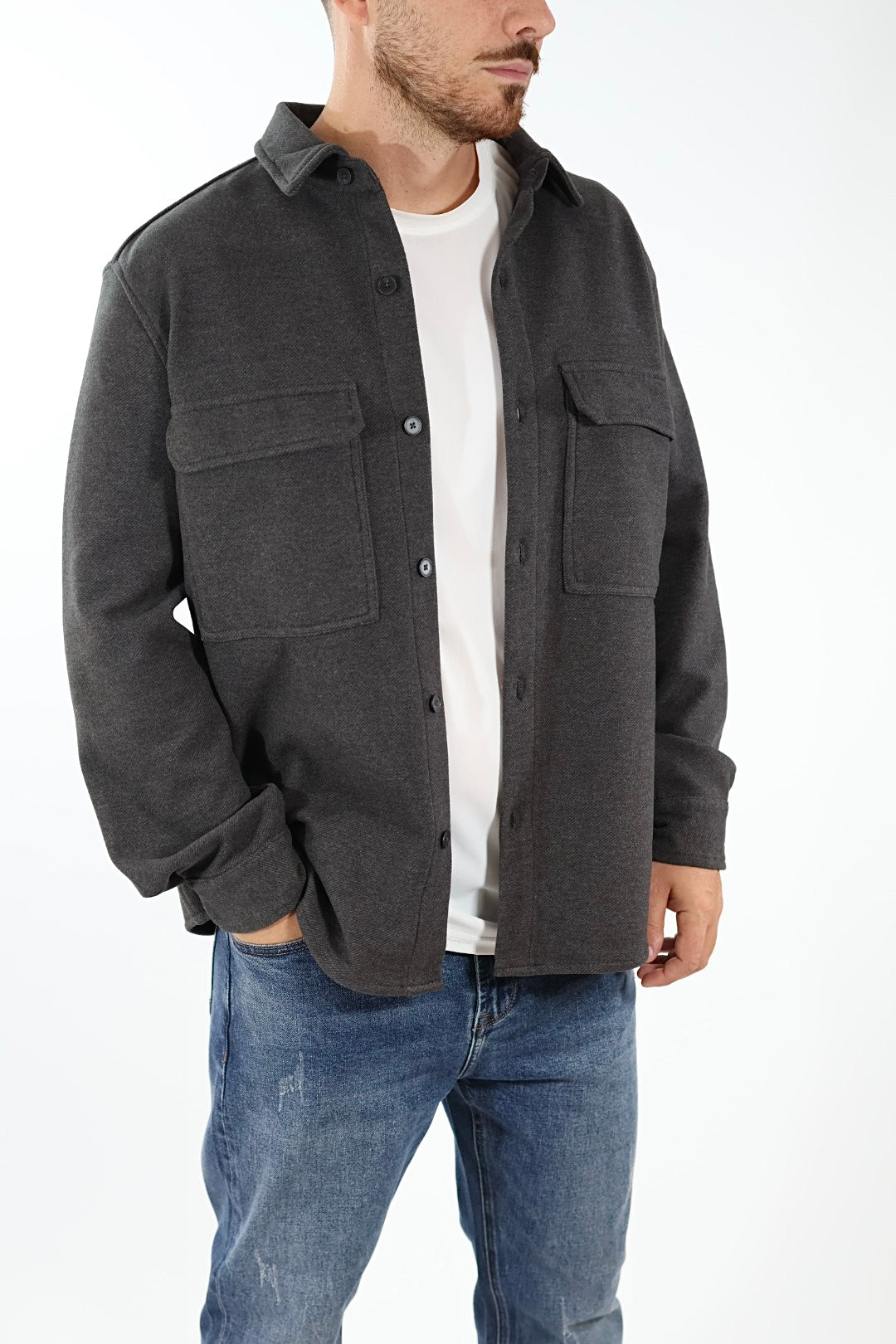 Overshirt  607PA GIANNI LUPO