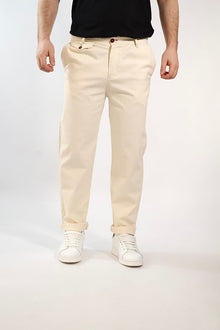 Pantalone cropped lino/cotone anfield 238 BERNA
