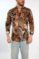 Camicia cotone fantasia mussola 030 BL11
