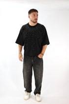 T shirt cropped strass 083 BERNA