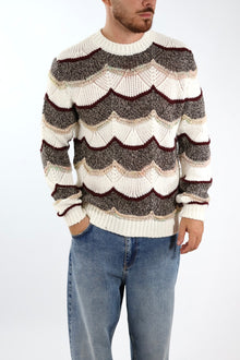 Maglione lanajacquard onde 267 BERNA
