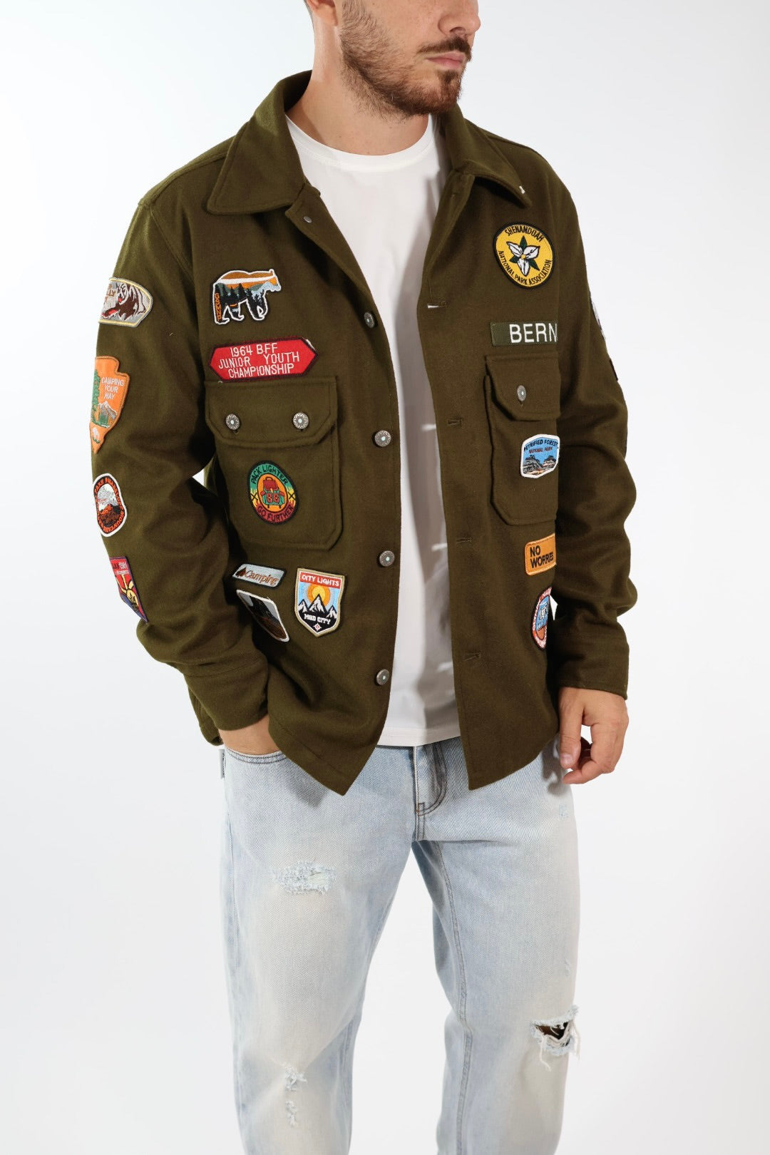 Overshirt boy scout 306 BERNA