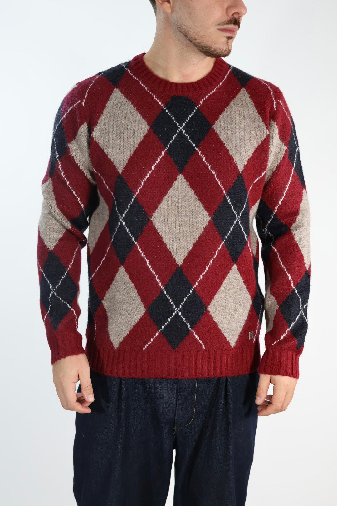Maglione berzot36 rombi BL11