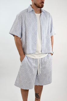 Camicia righe fili m/m 413 BERNA