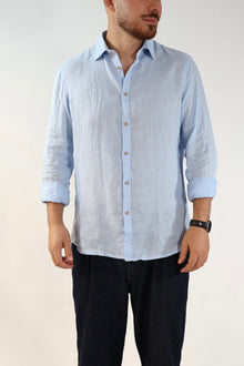 Camicia french puro lino  lin22 WHY NOT BRAND