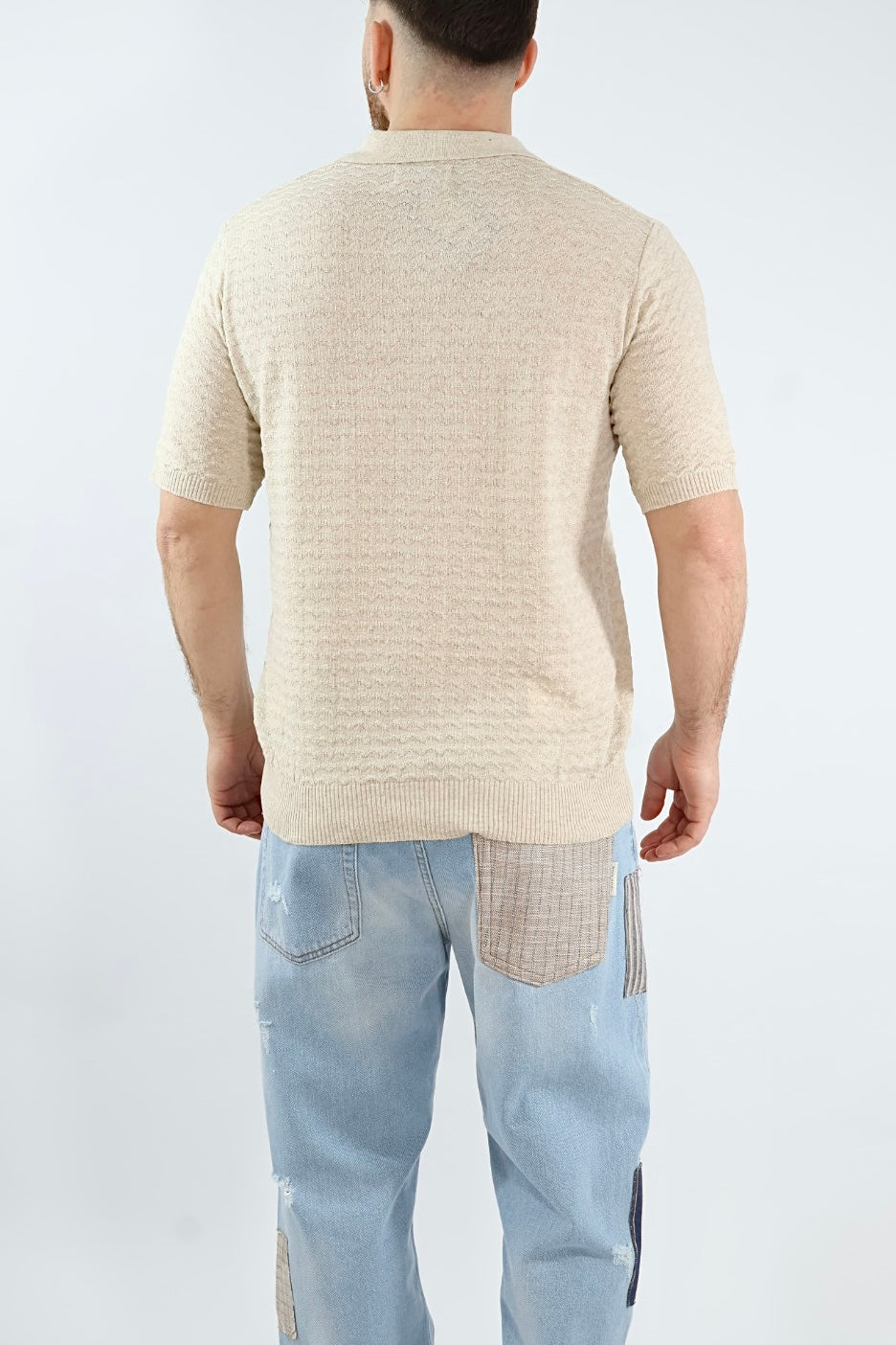 Polo in maglia links puntacci 098 BL11