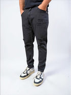 Pantalone cropped Maracana destroyed 077 BERNA