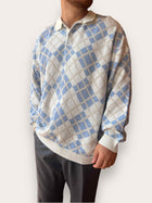 Polo in maglia over NEW JOB BRAND
