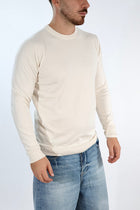 Maglioncino M01 bianco paricollo  OVERD