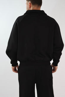 Felpa mezza zip bl26010001 BL11