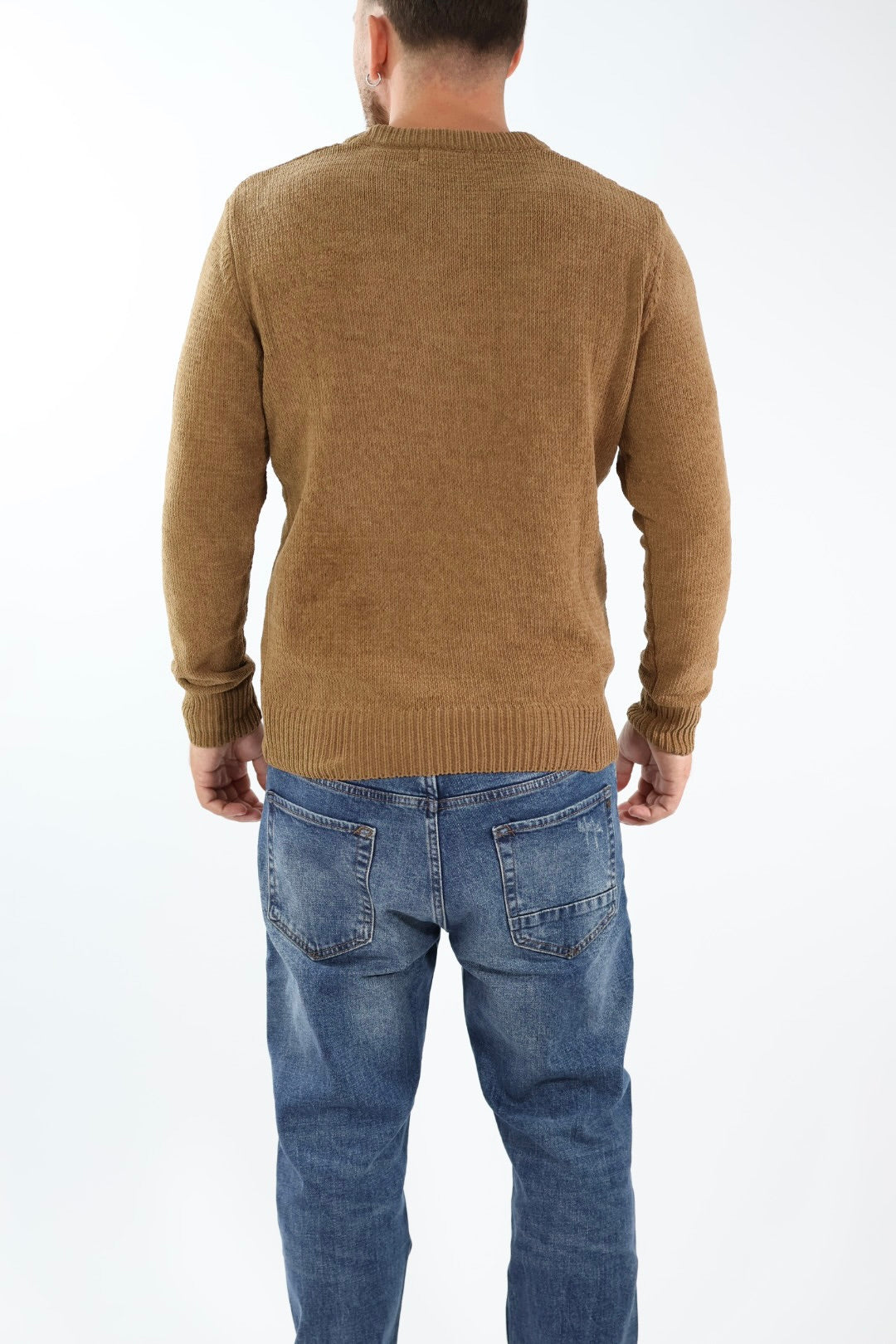Maglione ciniglia regular  535S GIANNI LUPO