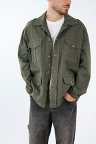 Overshirt cotone stampa J81 OVERD