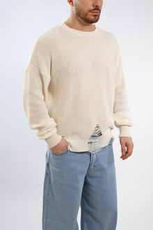 Maglione strappi MA/05 NEW JOB BRAND