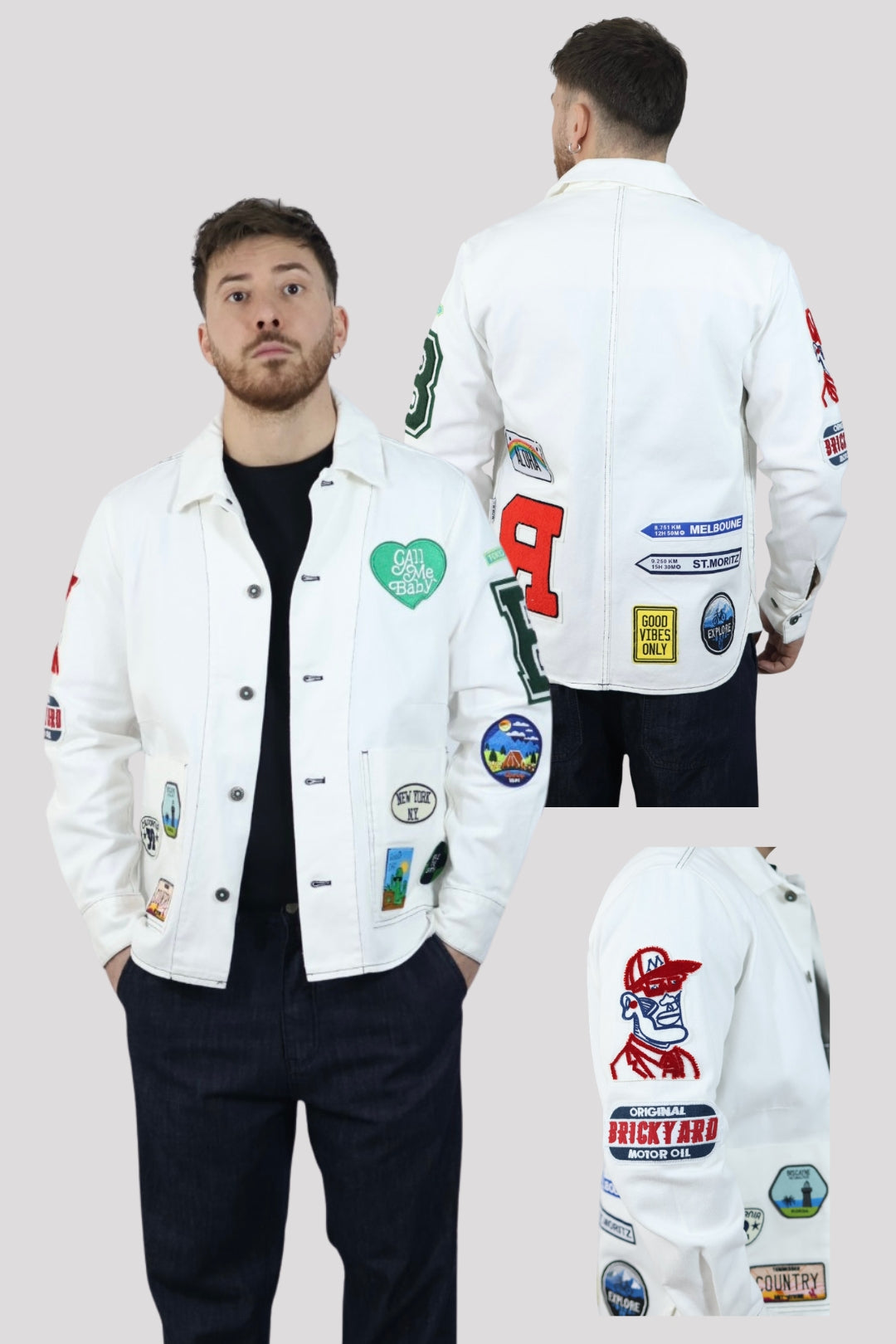 Giacca patch 227 BERNA