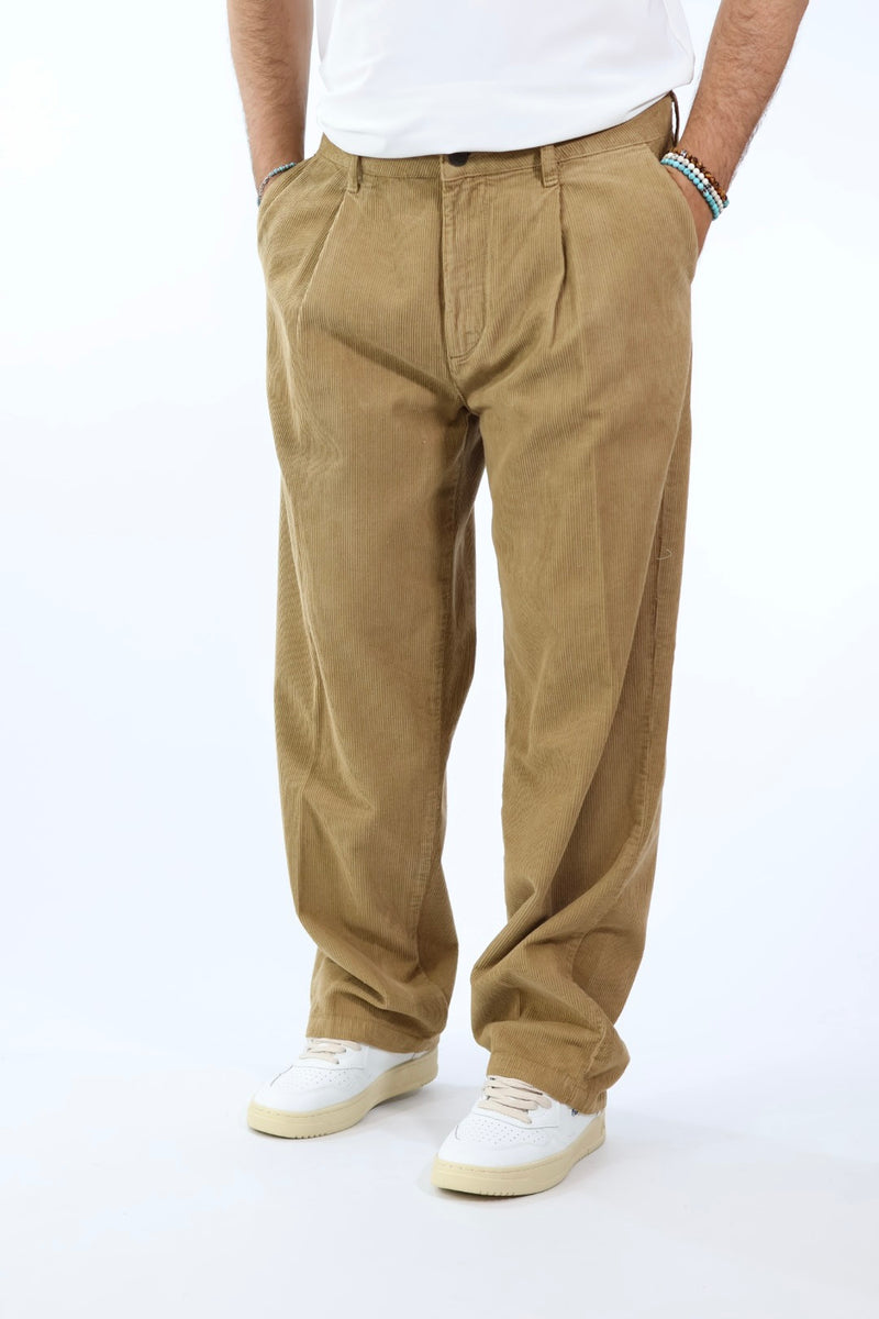 Pantalone RV2SEN velluto Delamere chino loose PONT
