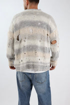 Maglione lana cropped buchi 273 BERNA