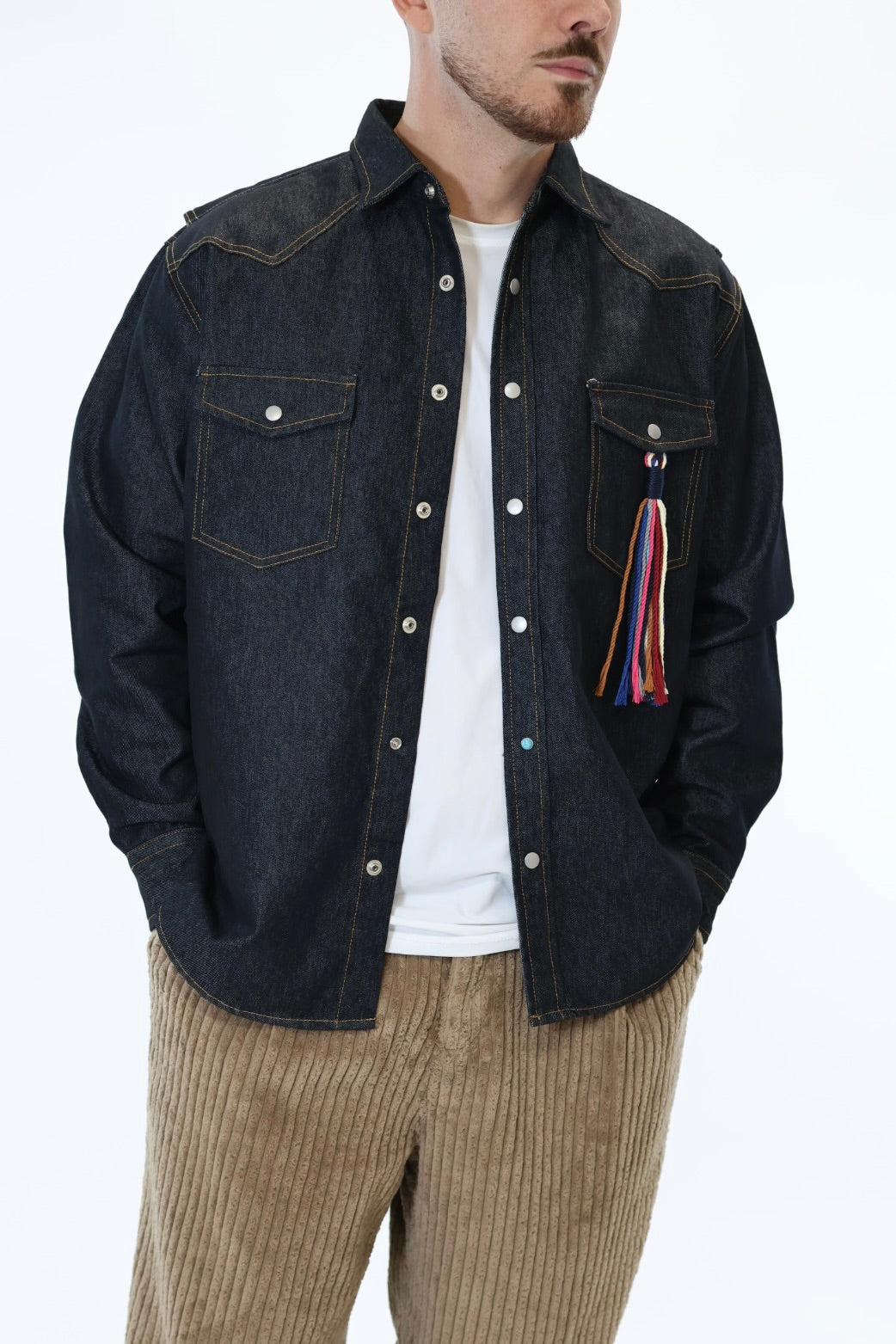 Overshirt 341 denim BERNA